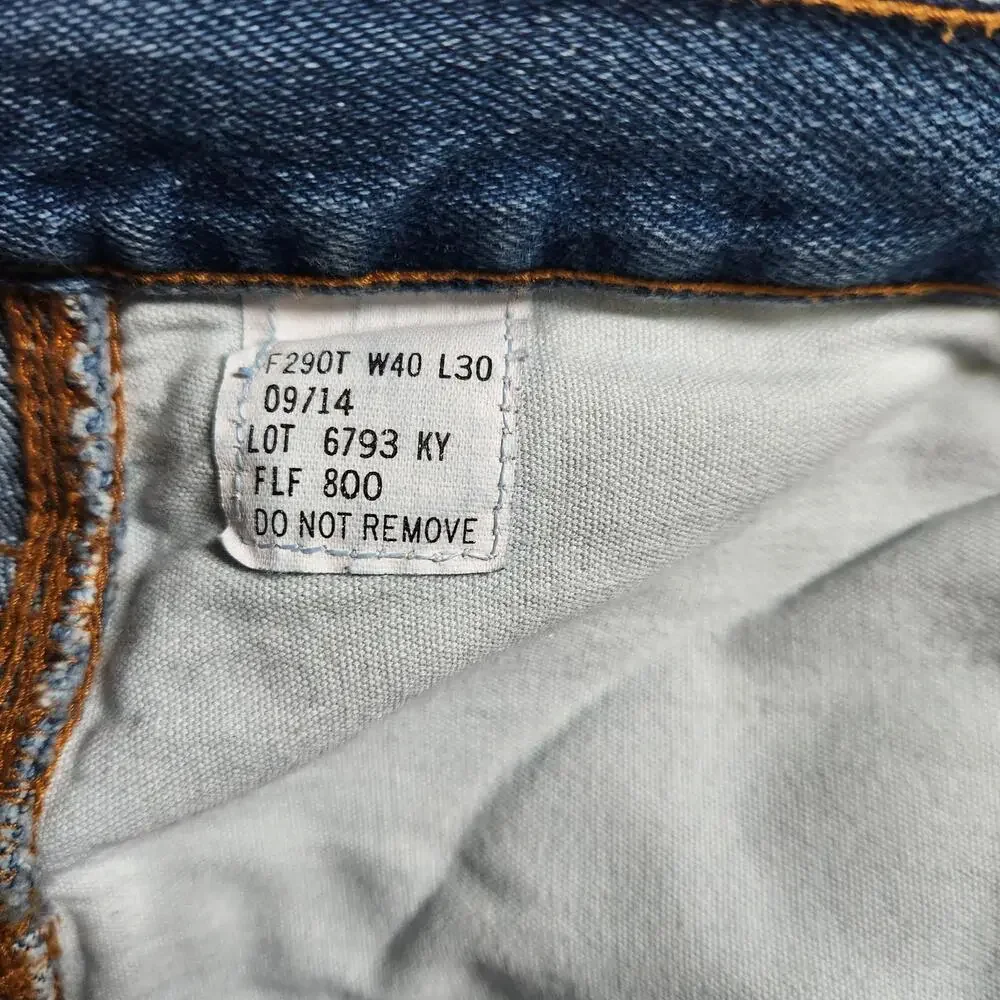 Tyndale‎ FRMC Work Blue Denim Jeans Size 40x30 Flame Resistant
